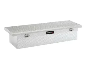 TrailFX Crsovr- LP Sgl Lid Dia Tread Bright Pol 16 Gauge Alum 72x19.25x13.5 W/Tray